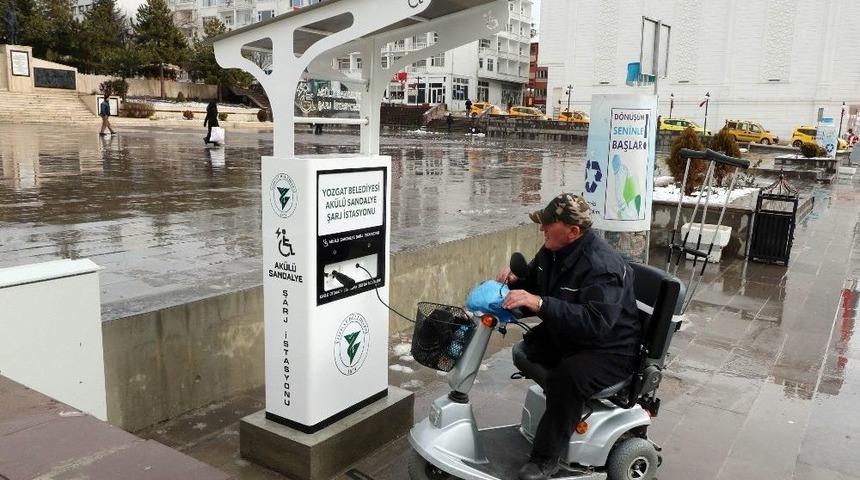 Yozgat&rsquo;ta Engelliler İ&ccedil;in Şarj Dolum İstasyonu A&ccedil;ıldı
