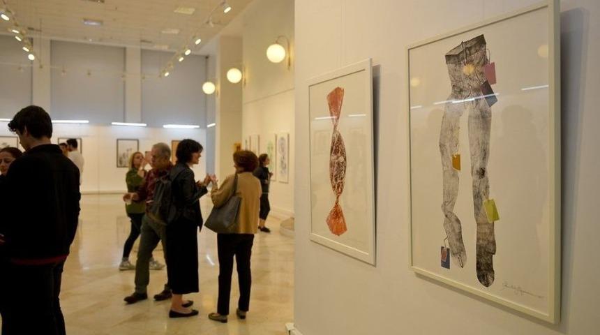 Grafik Ve Plastik Resimde Buluştu