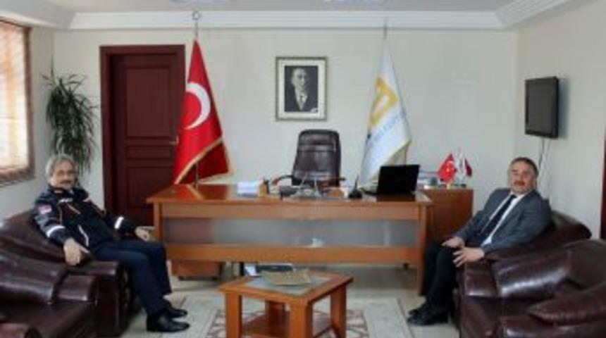 Afad M&uuml;d&uuml;r&uuml; Kaşkaş&rsquo;tan Başkan Karakulluk&ccedil;u&rsquo;ya Ziyaret