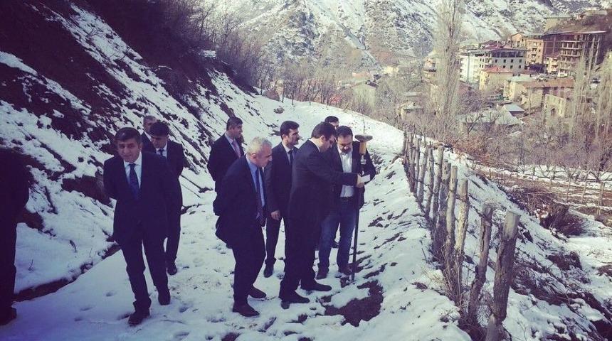 M&uuml;d&uuml;r Durgun Ziyaretlerine Devam Ediyor