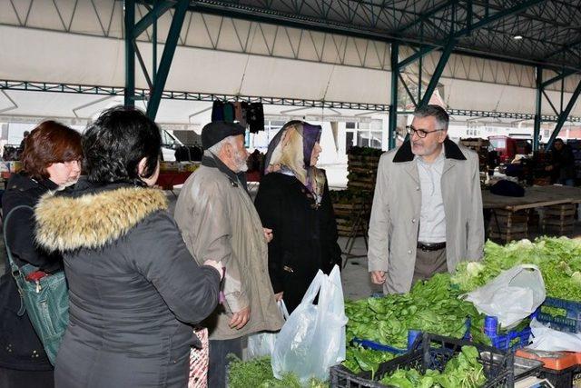 İnönü’de Pazar Tezgahları Artık Dua İle Açılıyor 1
