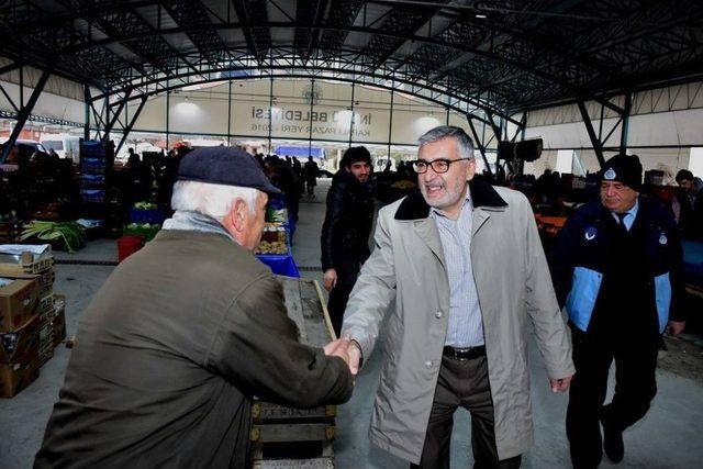 İnönü’de Pazar Tezgahları Artık Dua İle Açılıyor 2