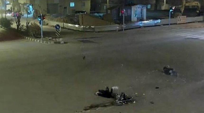 Kilis&rsquo;te Trafik Kazaları Şehir Polis Kamerasına Yansıdı