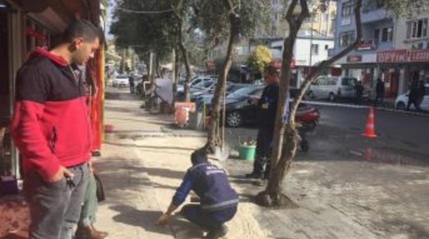 Ortaca&rsquo;da Bozuk Kaldırım D&uuml;zeltildi