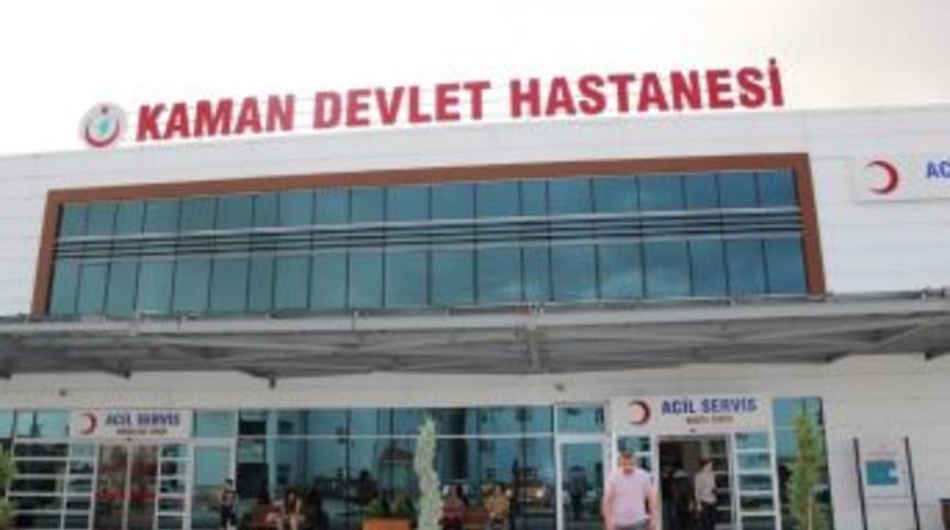 20 G&uuml;nde Kaman Devlet Hastanesine 12 Bin 120 Başvuru