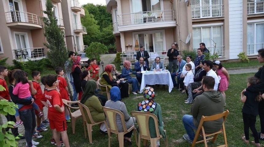 Başkan Ayaz, Vatandaşlar İle Bir Araya Gelmeye Devam Ediyor