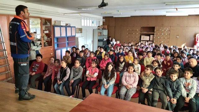 Afad 15 Okulda 3 Bin 906 Öğrenciye ’afete Hazır Okul’ Eğitimi Verdi