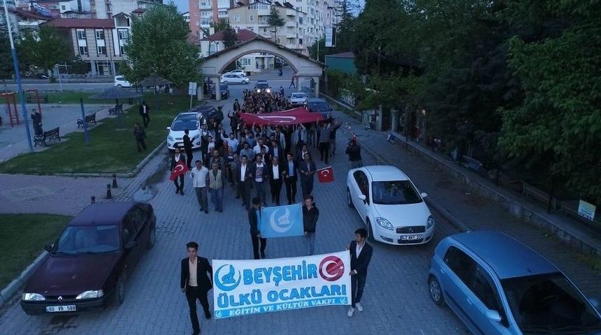Beyşehir&rsquo;de "t&uuml;rk&ccedil;&uuml;l&uuml;k G&uuml;n&uuml;&rdquo; Y&uuml;r&uuml;y&uuml;ş&uuml;