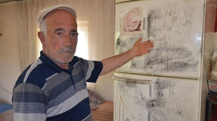 (&ouml;zel Haber) Hırsızların Yazdığı Yazıyı G&ouml;r&uuml;nce Şok Oldu