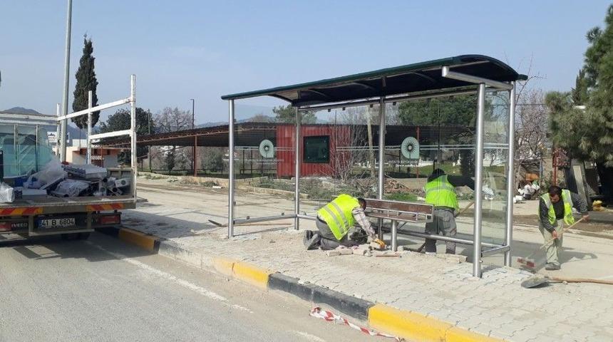 Gazipaşa&rsquo;ya 49 Adet Yolcu Durağı