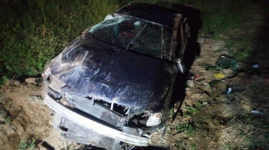 Konya&rsquo;da Kontrolden &Ccedil;ıkan Otomobil Devrildi: 2 Yaralı