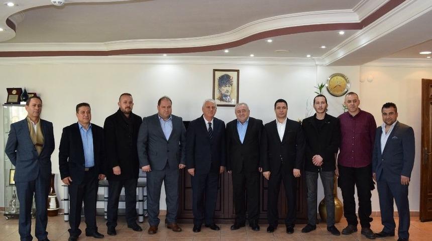 Aliağa Oda Başkanlarından Esnaf Birliğine Ziyaret