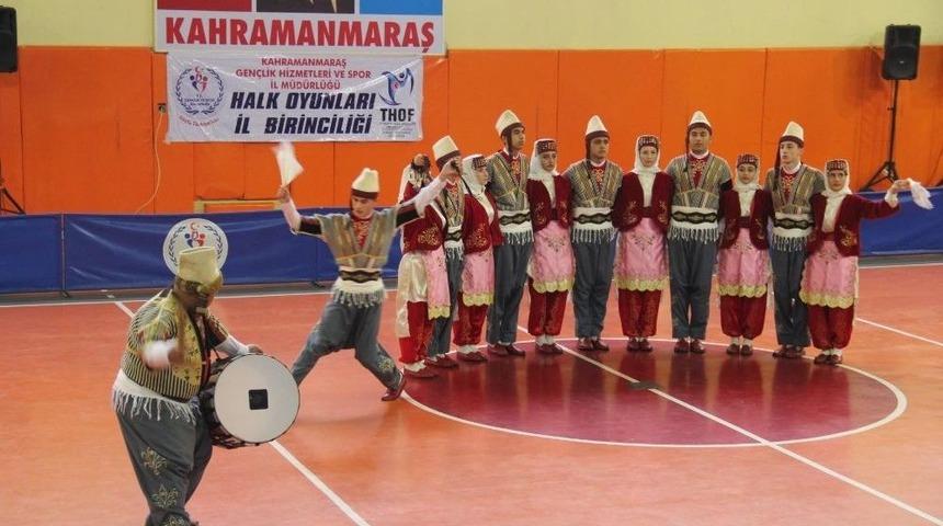 Kahramanmaraş&rsquo;ta Okullararası Halk Oyunları Turnuvası