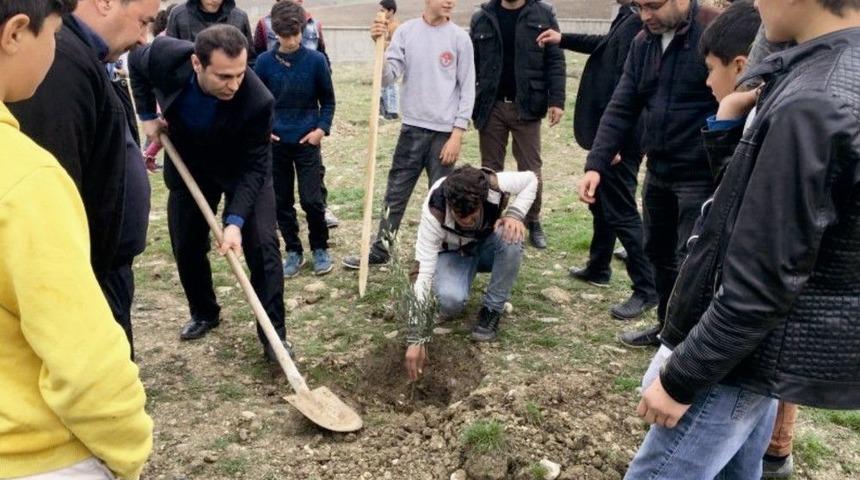 &Ouml;ğrencilerden Zeytin Dalı Harekatına Destek
