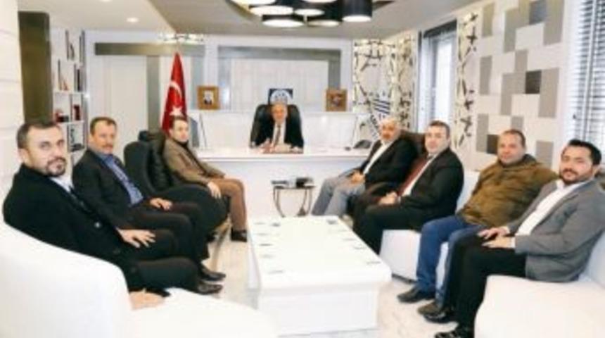 Sivil Toplum Kuruluşları Platformu &Uuml;yeleri Başkan Kutlu İle Bir Araya Geldi