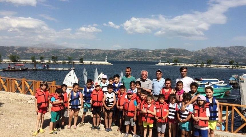 Eğirdir’de Yelken Yaz Okulu Kursları Başladı