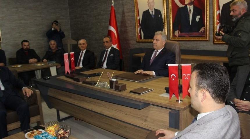 Kdz. Ereğli Ak Parti Teşkilatı Demirt&uuml;rk&rsquo;&uuml; Ziyaret Etti