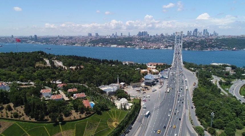 15 Temmuz Şehitler M&uuml;zesi Ve Mescidi Havadan G&ouml;r&uuml;nt&uuml;lendi