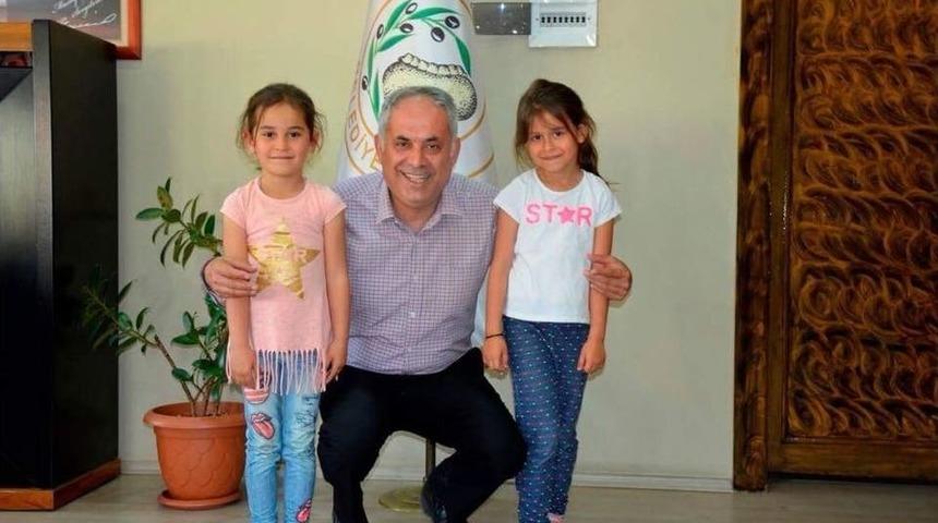 Minik &Ouml;ğrencilerden Başkan Yaman&rsquo;a Ziyaret