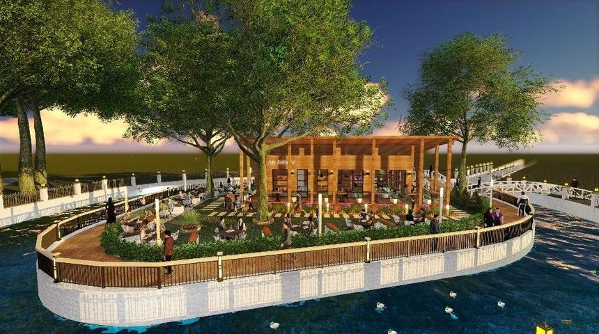 Dursunbey Ada Kahve’de Kayık Keyfi Yaşanacak