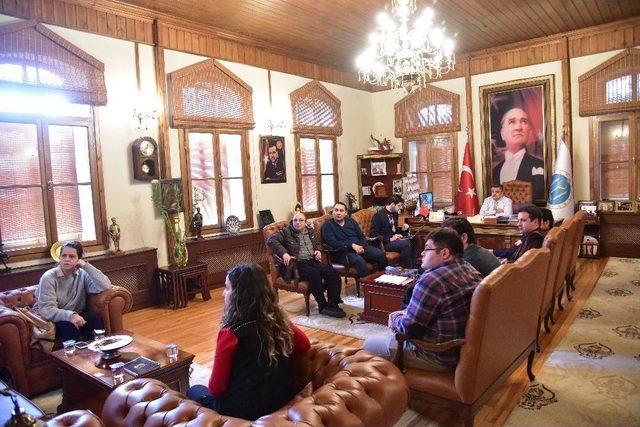 Başkan Yağcı, Vizyon Projeler Hakkında Bilgi Aldı 1