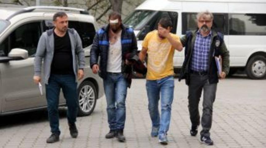 Samsun&rsquo;da 2 Kardeşi Bı&ccedil;aklayanlar Adliyede