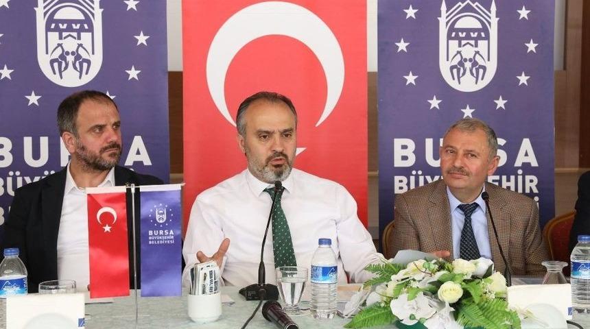 B&uuml;y&uuml;kşehir Kestel&rsquo;de Muhtarları Dinledi