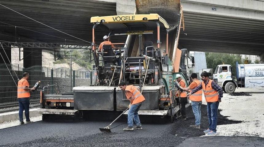 Mamak&rsquo;ta Asfalt Hamlesi