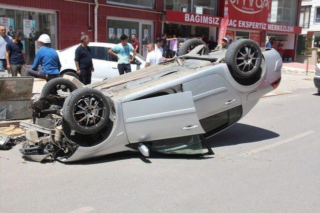 Elazığ’da Otomobil Takla Attı: 5 Yaralı