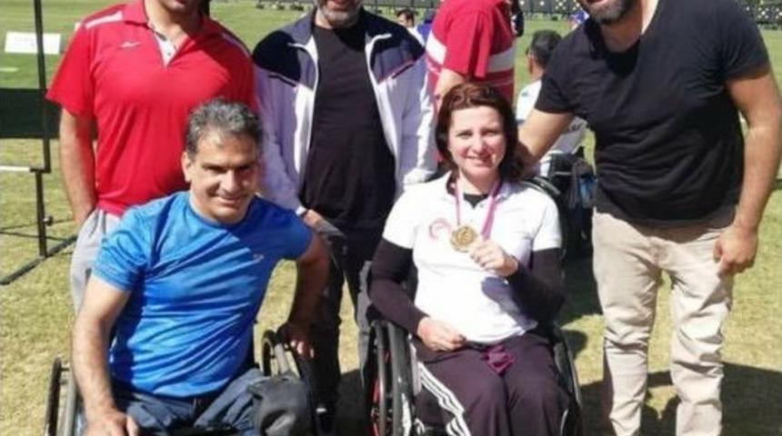 Bedensel Engelli Sporcudan Altın Madalya