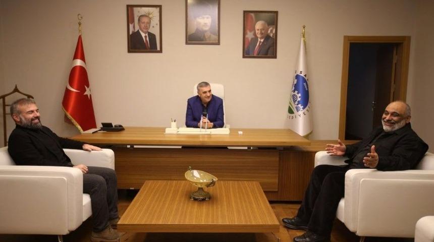 Başkan To&ccedil;oğlu, İhh Genel Başkanı Yıldırım İle Bir Araya Geldi