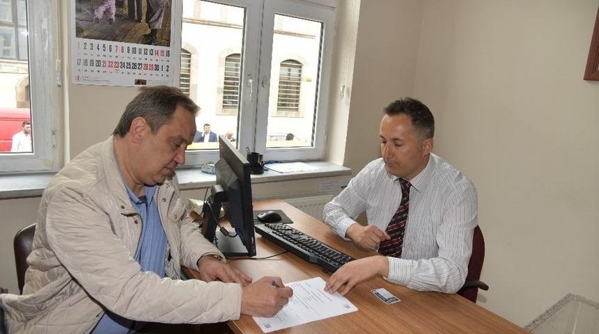 Başkan Aksu, Cumhurbaşkanı Adayı İ&ccedil;in İmza Verdi