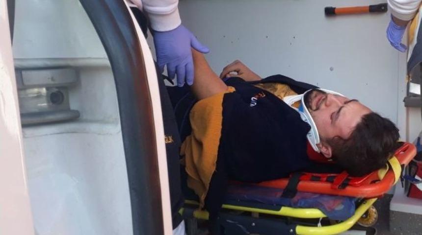 Gebze&rsquo;de İki Ara&ccedil; &Ccedil;arpıştı: 1 Yaralı