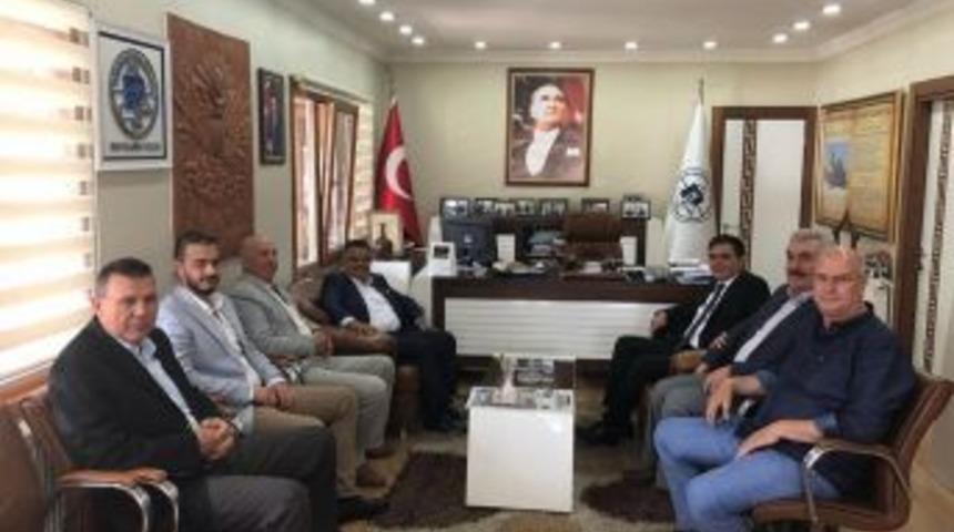 Eski Belediye Başkanı Yağcı’dan Başkan Yalçın’a Ziyaret