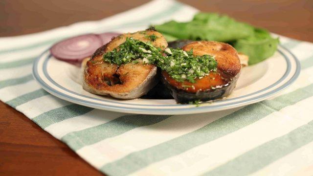 Yeşil Soslu Palamut Tava