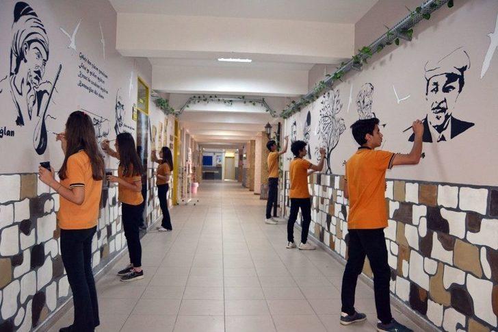 Okul Koridoruna "kültür Sokağı" G4