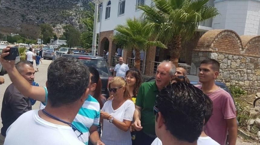Muharrem İnce, Ailesiyle Birlikte Marmaris&rsquo;te Tatil Yapıyor