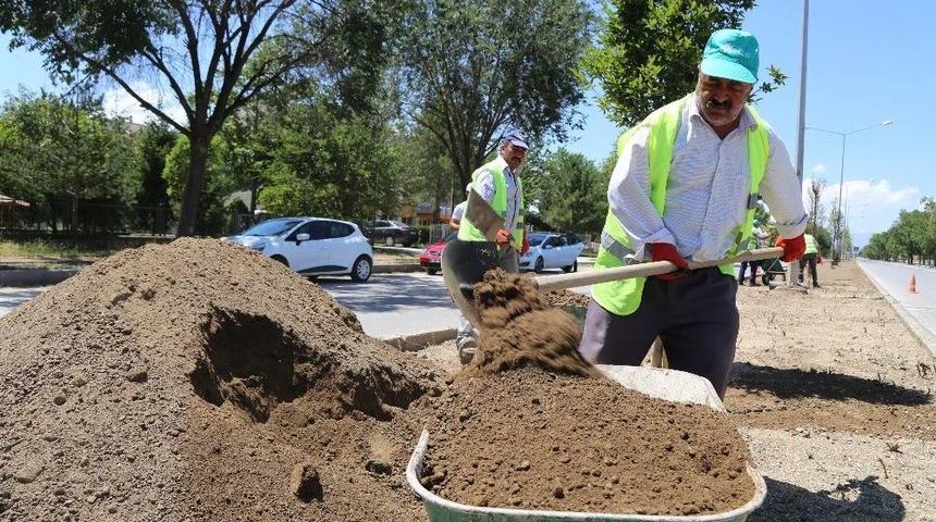 Erzincan’da Yeşil Alan Miktarı Arttırılıyor
