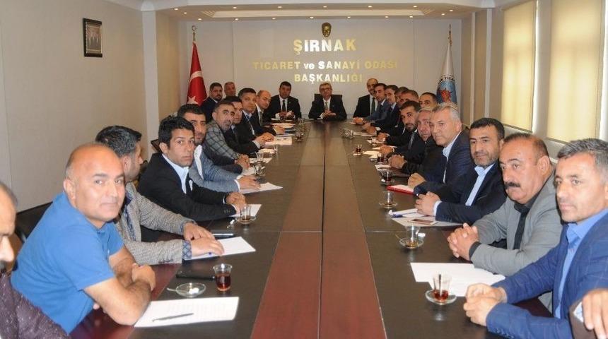 M&uuml;steşarı Dilemre Şırnak&rsquo;taki Sanayicileri Dinledi