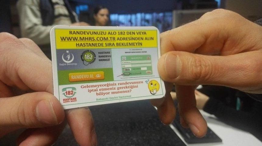 Babaeski Devlet Hastanesinden Hastalara Randevu Magneti
