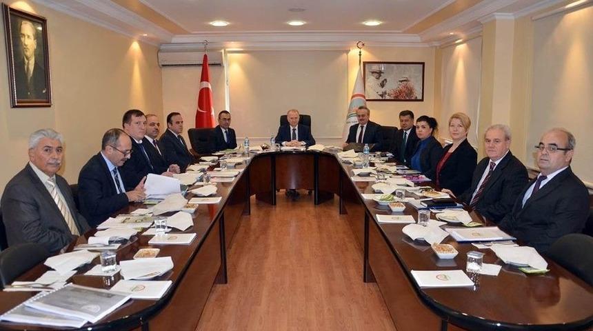 Vali Ceylan Gıda Tarım Ve Hayvancılık İl M&uuml;d&uuml;rl&uuml;ğ&uuml;nden Brifing Aldı