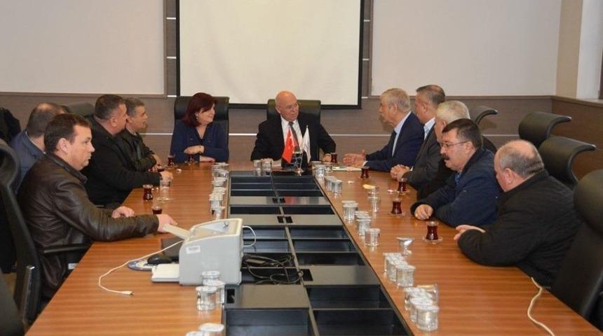 Başkan Eşkinat Disk Genel Başkanı Beko&rsquo;yu Ağırladı