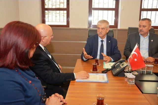 Başkan Eşkinat Disk Genel Başkanı Beko’yu Ağırladı 1