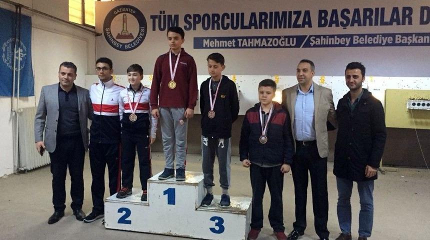 Sanko Ortaokulu &Ouml;ğrencisi Atıcılıkta İl İkincisi Oldu