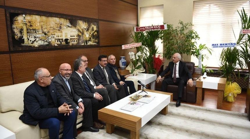 &Ccedil;orum Ticaret Borsası Başkanı Ali Bektaş;