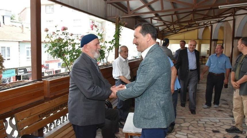 İlk Ziyareti Kızılcahamam&rsquo;a Oldu