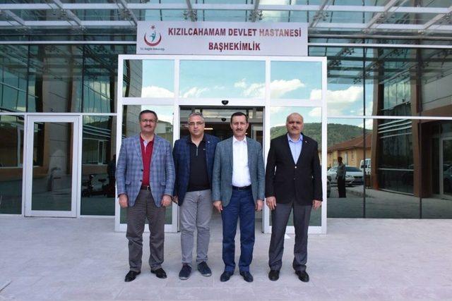 İlk Ziyareti Kızılcahamam’a Oldu