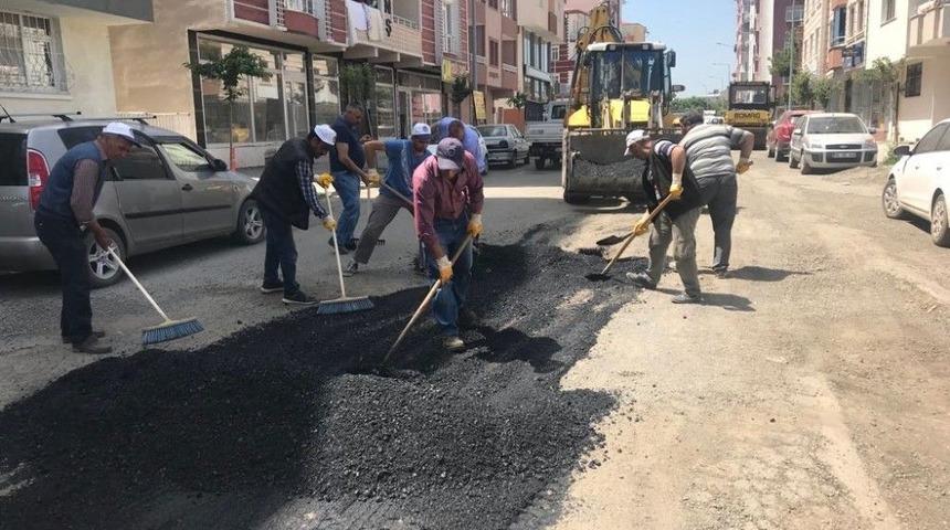 Kars Belediyesi Merkez Ve Mahalle Aralarında Yama &Ccedil;alışması Başlattı