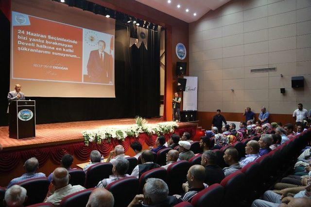 Bakan Özhaseki Ve Vekil Nergis’den Develi’ye Teşekkür Ziyareti