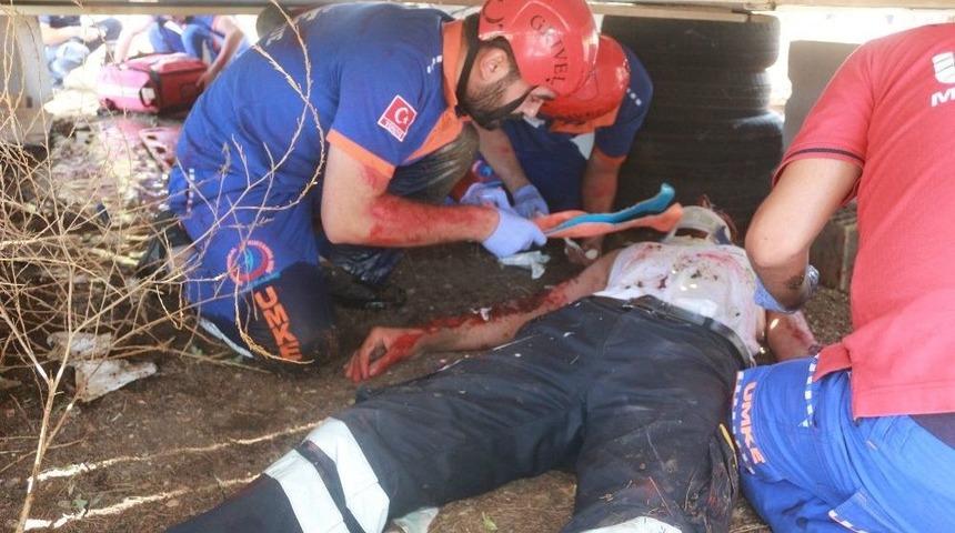 Umke&rsquo;den Nefes Kesen Kurtarma Tatbikatı